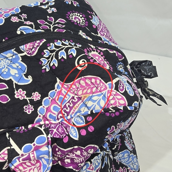 Vera Bradley Multicolor Floral Travel Bag - Picture 5 of 13